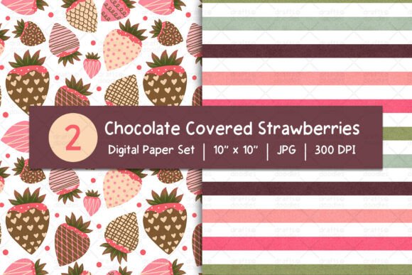 Chocolate Covered Strawberries Patterns: A Versatile Addition to Creative Projects