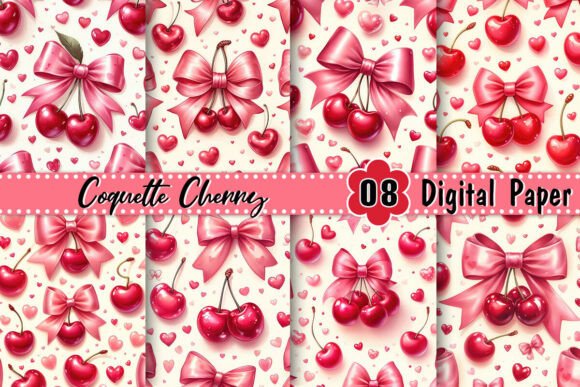 Exploring the Beauty and Utility of Coquette Cherry Patterns in Digital Design