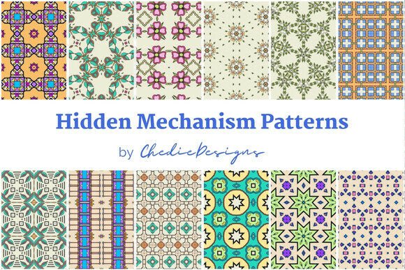 Hidden Mechanism Surface Patterns: A Creative Resource for Designers and Artists