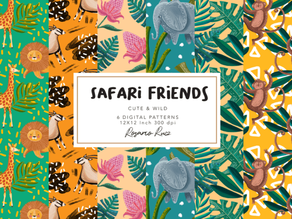 Safari Animals Paper and Jungle Patterns: Strategic Uses for Creative Professionals